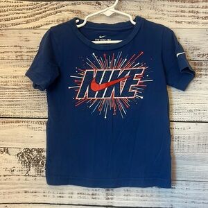 Blue Nike shirt size 4t